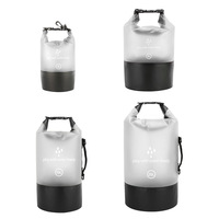 Nouvelle Arrivée Sac Étanche en PVC 10L/20L avec Fenêtre Transparente pour Téléphone Portable, Équipement de Natation/Plongée, Escalade et Tourisme