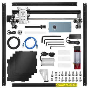 Laser cây K1 <span class=keywords><strong>Mini</strong></span> xách tay 10W Lazer khắc CNC 3030 10W thép không gỉ Diode Máy khắc laser cho gỗ Acrylic - Product Image 5