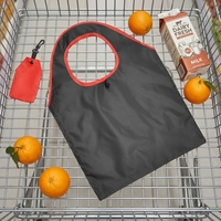 Sac fourre-tout personnalisable SEDEX, écologique, en polyester, pliable, réutilisable, pour les courses