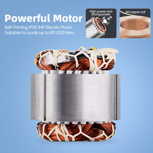 <span class=keywords><strong>Pompe</strong></span> à jet de spa TSPK en acier inoxydable robuste 3 HP, étanche, installation facile pour la circulation dans les baignoires, usage domestique LP-300 - Product Image 5