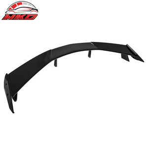 Convient pour Chevrolet Corvette C8 Stingray 2020-2026 Aileron de coffre style High Wing Noir brillant - Product Image 4