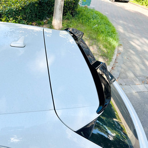 Audi A3 8V Rear Spoiler Carbon Fiber Texture Ducktail <b>Trunk</b> Wing 2014-2020 Hatchback Exterior Modification - Product Image 3