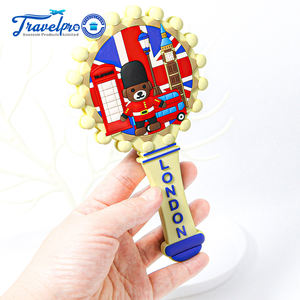 Espejo Cosmético Portátil al por Mayor con Mango, Espejo Pequeño de PVC de Mano, Espejo de Bolsillo de una Sola Cara - Product Image 6