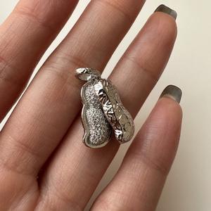 Collar con Colgante de Jade en Forma de Huevo Blanco Hielo, Estilo Retro Chino, Plata Pura S925, Exquisito Collar de Moda con Flor de Terciopelo - Product Image 2