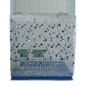 Kuş kafesi kapak büyük boy havalandırmalı naylon kuş kafesi Net CoverShell tohum Catcher için Pet ürünleri etek dekorasyon - Product Image 1