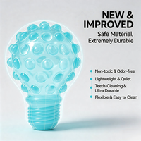 Jouet de tirage pour chien en forme d'ampoule unique, jouet interactif pour chiot, personnalisation prise en charge