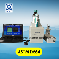 Probador de ácido ASTM D664 Probador de número de ácido total para aceite de transformador o dispositivo de medición de valor de ácido GOLD