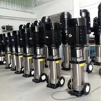 Pompe centrifuge verticale multi-étagée en acier inoxydable à 8 étages, 45 kW, CDLF65-80-1 CRN65-80-1, marque réputée OEM