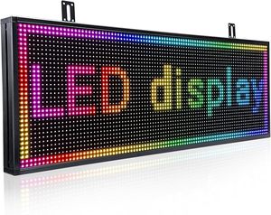 Panneau LED programmable à défilement à prix d'usine, affichage numérique, écran publicitaire pour scores sportifs, écran de messages <span class=keywords><strong>électronique</strong></span>s - Product Image 1