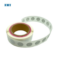 Autocollant NFC en papier enduit de 25 mm pour musique, étiquette électronique RFID, autocollant à induction pour téléphone portable avec puce NFC213