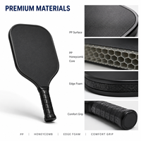Großhandel Pickleball-Schläger OEM-Hersteller |   Kohlefaser-Oberfläche |   Thermogeformte Konstruktion |   Private Label Individuelles Design