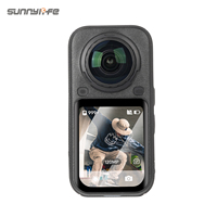 Protecteur d'écran en verre trempé Sunnylife, film protecteur souple en PET, accessoires pour caméra d'action pour Insta360 X6