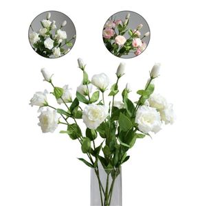 Flores Artificiales de Seda Blanca al Tacto Real, con Aspecto Natural, para Decoración del Hogar, en Paquetes al por Mayor - Product Image 6