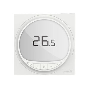 हेलिन HLA2027DB-L एफक्यू + हाइड्रॉनिक फ्लोर हीटिंग थर्मोस्टेट-3-स्पीड फैन-बैकलाइट-220 वी एसी-फ्लश बढ़ते - Product Image 1