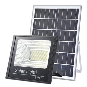 Fari LED Solari <span class=keywords><strong>da</strong></span> <span class=keywords><strong>Esterno</strong></span> IP65 Impermeabili con Pannello, 50W 100W 200W 300W 500W, Vendita all'Ingrosso - Product Image 1