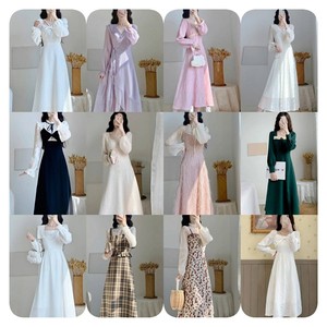 Fabricante Chino Vende Lote de Vestidos Estampados Usados para Fiesta de Dama y Niña - Product Image 6