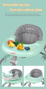 Andador Educativo para Bebés 3 en 1 Multifuncional con Música, Plegable, Económico, con Ruedas y Asiento, 2022 - Product Image 3