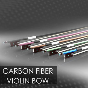 Arco de Violín de estudiante de tamaño completo 4/4, palo de fibra de carbono, CRIN mongol para violinistas y violinistas de todos los niveles de habilidad - Product Image 6