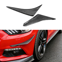 Lames d'air en fibre de carbone style A, accessoires extérieurs pour Ford Mustang 2015+