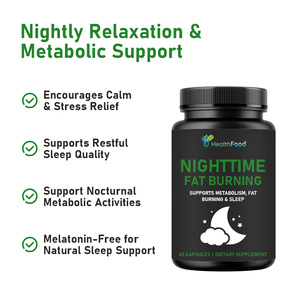Capsules Brûle-Graisses Nocturnes à la Vitamine D en Promotion : Favorisent le Métabolisme et la Relaxation Nocturne - Product Image 4