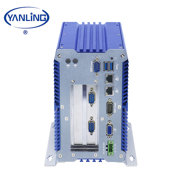 Custom Interface LAN VGA Fanless Computer Box Pc 12v Rugged Industrial Mini Pc Linux