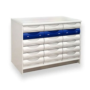 Unidad de Cajones de Hierro con Recubrimiento en <span class=keywords><strong>Polvo</strong></span>, Color Personalizado, <span class=keywords><strong>para</strong></span> Uso en Clínicas <span class=keywords><strong>y</strong></span> Hospitales - Product Image 1