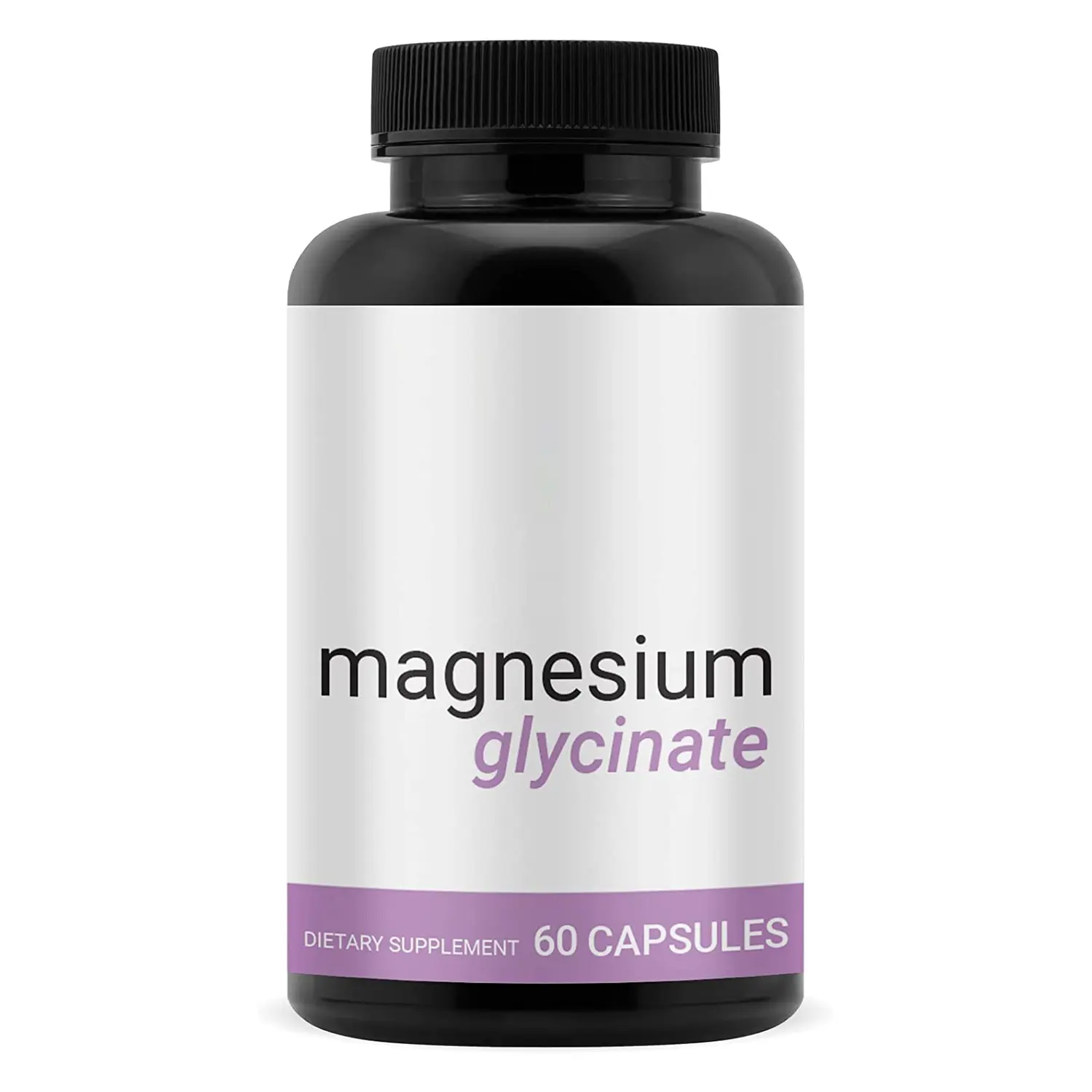 Food Grade Magnesium Glycine Capsules Herbal Extract Supplement in Powder Form Wild Cultivation Packed Bottles Health Food Use