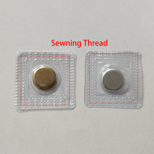 Một mặt PVC bảo vệ phim & <span class=keywords><strong>TPU</strong></span> từ khóa không thấm nước vô hình nút nam châm cho quần áo bao phủ kỹ thuật - Product Image 3