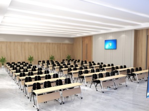 เก้าอี้ประชุมมีล้อพับได้เก้าอี้ประชุมพนักพิงตามหลักสรีรศาสตร์เก้าอี้ประชุมโครงการของรัฐบาล - Product Image 6