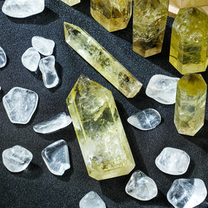 Großer natürlicher Citrin turm Große natürliche Heilung sener gie Stein kristall turm punkts täbe - Product Image 3