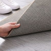 Tapis décoratif moderne ultra-fin (0,4 mm-0,6 mm) en polyester texturé et rembourré, antidérapant, lavable, imperméable et écologique, motif animalier