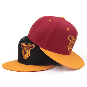 Gorras de Béisbol Personalizadas al por Mayor de Alta Calidad con Logotipo Bordado en 3D, Gorras Ajustadas Fifty SnapBack para Hombre - Product Image 1