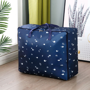 Thickening portable Oxford cloth Foldable dustproof quilt cloth bag for storage tote bags multi storage bag