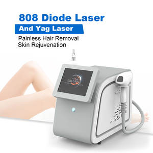 Appareil de beauté multifonctionnel professionnel portable 2 en 1 pour DPL RF Laser, laser diode 808, 755 808 1064, épilation au laser - Product Image 4