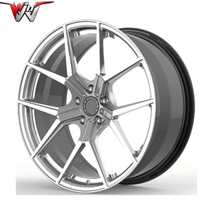 Cerchi 5x120 a V in Alluminio Forgiato Adatti per Dacia <span class=keywords><strong>Sandero</strong></span> Duster Jogger Corvette C6, Cerchi per Auto Passeggeri - Product Image 4