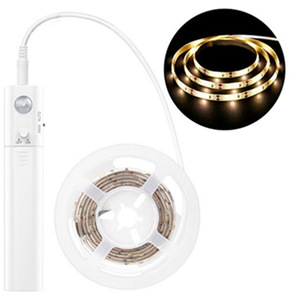 <b>LED</b> <b>Sensor</b> Light <b>Strip</b> 2835 DC 6V Infrared <b>Motion</b> Wardrobe Night Light Portable Battery Operated - Product Image 1