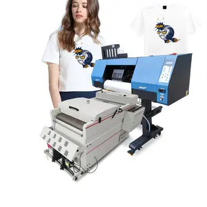 High Quality dooyion PET film heat transfer t shirt large format dtf printer for polyester cotton fabric