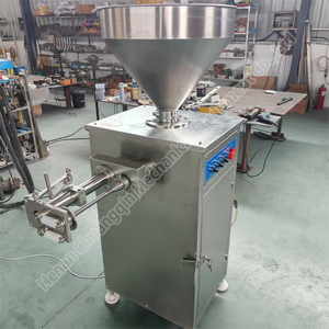 <b>Meat</b> Processing Machinery Automatic Vacuum Sausage Filler <b>Mincer</b> Machine Sausage Filler Automatic - Product Image 4