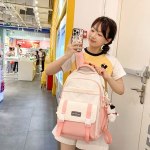 Top Quality Teenagers Bagpack Bags Large Capacity College <b>Student</b> <b>Backpacks</b> Waterproof Schoolbag for Boys and Girls - Product Image 1