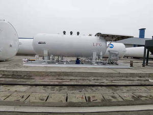 Cimc Hongtu Uitstekende Kwaliteit 5/10 Ton 10/20m3 Mounded Skid Propaan Butaan Lpg Tankstation Apparatuur - Product Image 2