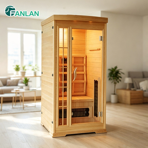Gezondheidsvoordelen Elektrische infraroodsauna voor 1 persoon voor binnen-spa en badkamer - Product Image 2