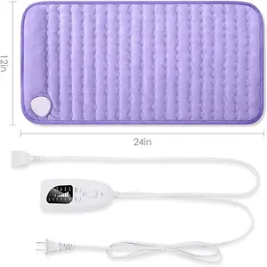 6 Heat Settings Period Cramps Electric Heat Pads Back Pain Relief Heating Pad For Women Mom Gifts