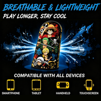 Manchettes de doigts pour jeux vidéo personnalisables : hautement conductrices et absorbant la transpiration, conçues spécifiquement pour les jeux mobiles.
