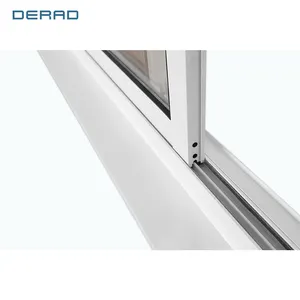 Ventana corredera estándar de tamaños personalizados para ventanas de balcón interior con triple doble acristalamiento Vidrio relleno de argón