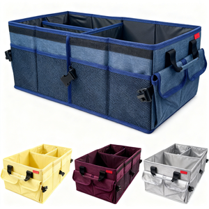 Grote Auto Detaillering Tas Schoonmaak Caddy Voor Auto Detaillering Benodigdheden Auto Schoonmaak Opslag Er Capo <span class=keywords><strong>Organizer</strong></span> Auto Kofferbak <span class=keywords><strong>Organizer</strong></span> - Product Image 3