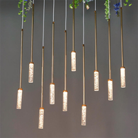 Lustre LED pour scène de mariage, décoration de table, accessoires d'éclairage pour événements