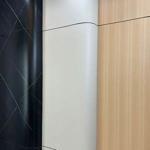 Lames <span class=keywords><strong>de</strong></span> <span class=keywords><strong>placage</strong></span> en bambou texturé naturel <span class=keywords><strong>de</strong></span> haute qualité en MDF, panneau mural en <span class=keywords><strong>bois</strong></span>, <span class=keywords><strong>feuille</strong></span> <span class=keywords><strong>de</strong></span> papier peint en métal blanc - Product Image 2