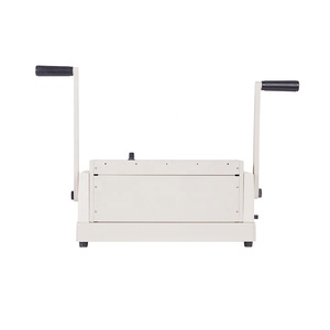 เครื่องผูกลวดอเนกประสงค์สำหรับใช้ในสำนักงาน W25A Pingda (<span class=keywords><strong>2</strong></span>:1) ขนาด330มม. F4 25แผ่นโลหะ - Product Image 5