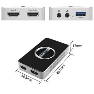Carte de capture vidéo Meloway 4K, entrée HDMI, sortie USB 3.0, pour jeux, streaming et enregistrement - Product Image 2