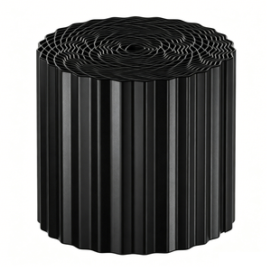 Bordo per Giardino in Metallo Ondulato Nero Personalizzato 6'' x 50FT per Aiuole, Prati e <span class=keywords><strong>Bordure</strong></span> - Product Image 4